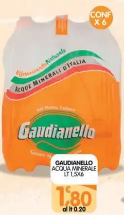 Le Delizie del Sud Gaudianello acqua minerale offerta