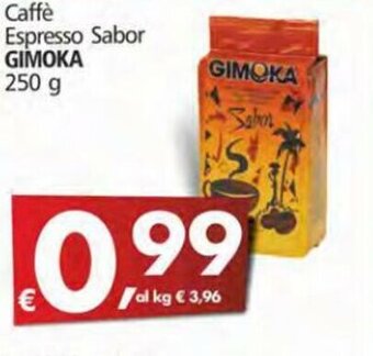 Alter Discount Gimoka Caffè Espresso Sabor 250 g offerta