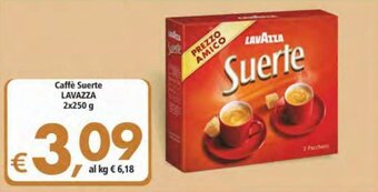 Alter Discount Lavazza Caffè Suerte 2 x 250 g offerta