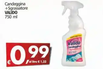 Alter Discount Valido Candeggina + Sgrassatore 750ml offerta