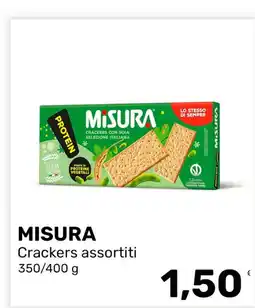 Iper Tosano Misura crackers assortiti offerta