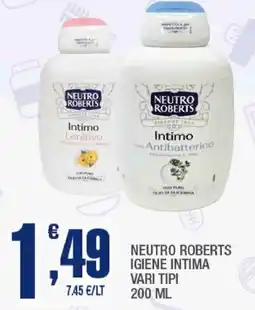 Splendidi e Splendenti Neutro Roberts igiene intima offerta