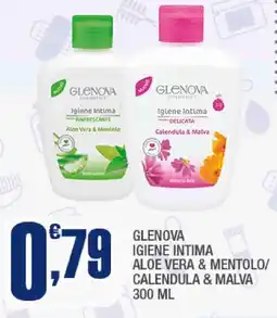 Splendidi e Splendenti Glenova igiene intima aloe vera & mentolo/ calendula & malva offerta