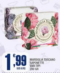 Splendidi e Splendenti Marsiglia Toscano Saponette offerta
