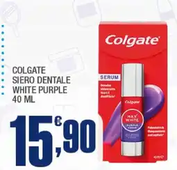 Splendidi e Splendenti Colgate Siero Dentale White Purple offerta