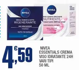 Splendidi e Splendenti Nivea Essentials Crema Viso Idratante 24H offerta