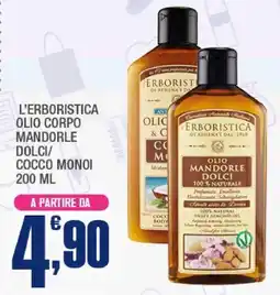 Splendidi e Splendenti L'Erboristica olio corpo mandorle dolci offerta
