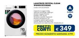 Esselunga Lavatrice Crystal Clean Samsung offerta