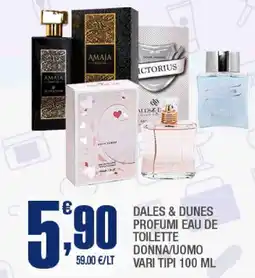 Splendidi e Splendenti Dales & Dunes profumi eau de toilette offerta