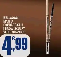 Splendidi e Splendenti Bellaoggi matita sopracciglia i brow sculpt offerta