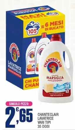 Splendidi e Splendenti Chanteclair lavatrice vari tipi offerta