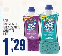 Splendidi e Splendenti Ace pavimenti igienizzante offerta