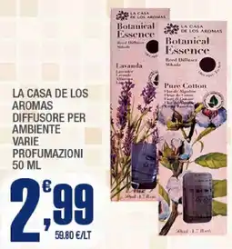 Splendidi e Splendenti Botanical Essence diffusore per ambiente offerta