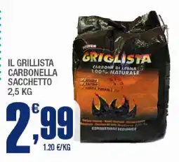 Splendidi e Splendenti Il grillista carbonella offerta