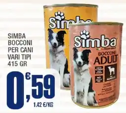 Splendidi e Splendenti Simba bocconi per cani adult offerta