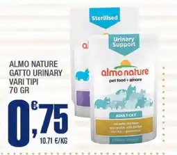 Splendidi e Splendenti Almo Nature Gatto Urinary offerta