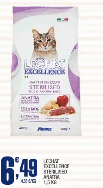 Lechat excellence sterilised anatra
