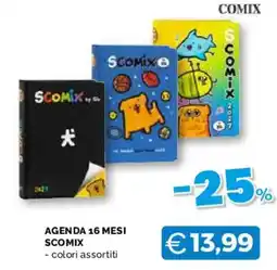 Mercatò Big Agenda 16 mesi Scomix offerta
