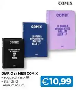 Mercatò Big Diario 13 mesi Comix offerta