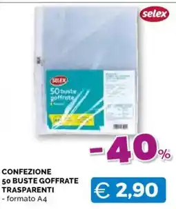 Mercatò Big Buste goffrate Selex offerta