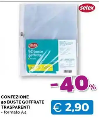 Mercatò Big Buste goffrate Selex offerta