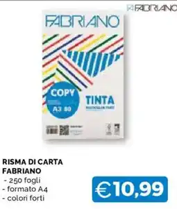 Mercatò Big Risma di carta Fabriano offerta