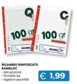 Mercatò Big Ricambio rinforzato Rambloc offerta