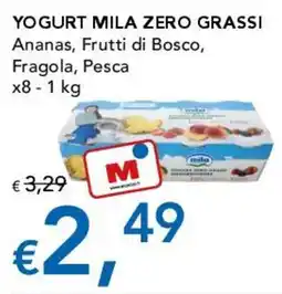 Migross Supermercati e Market Yogurt Mila zero grassi offerta