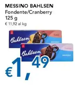 Migross Supermercati e Market Messino Bahlsen Fondente/Cranberry offerta