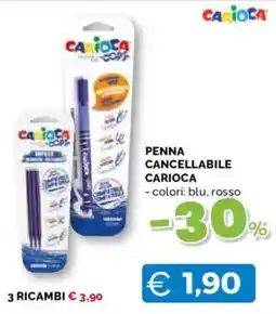Mercatò Big Penna cancellabile Carioca offerta
