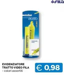 Mercatò Big Evidenziatore Tratto Video Fila offerta