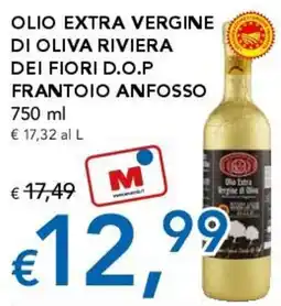 Migross Supermercati e Market Olio extra vergine di oliva riviera dei fiori d.o.p. frantoio anfosso offerta