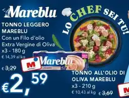 Migross Supermercati e Market Tonno leggero Mareblu offerta