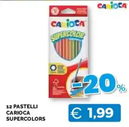 Mercatò Big Pastelli Carioca Supercolors offerta
