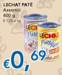 Migross Supermercati e Market Lechat paté assortiti offerta