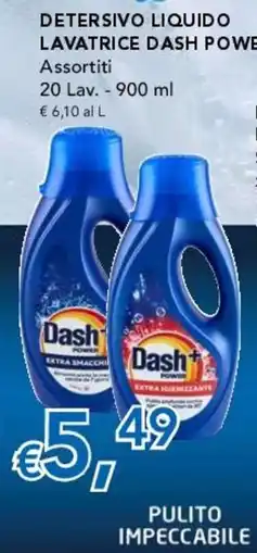 Migross Supermercati e Market Detersivo liquido lavatrice Dash Power offerta