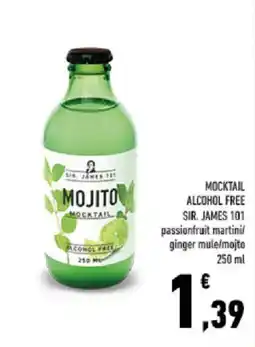 Conad Tuday Mojito mocktail Sir. James 101 offerta
