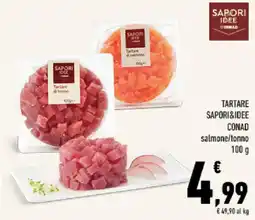 Conad Tuday Tartare Saporidee offerta