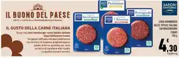 Conad Tuday Hamburger razze tipiche italiane Saporidintorni Conad offerta