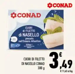 Conad Tuday Cuori di filetto di nasello Conad offerta