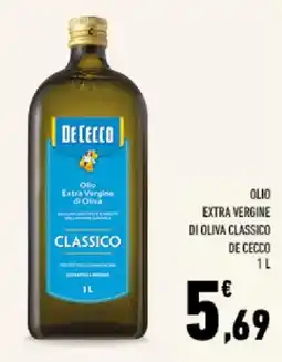 Conad Tuday Olio extra vergine di oliva classico de cecco offerta