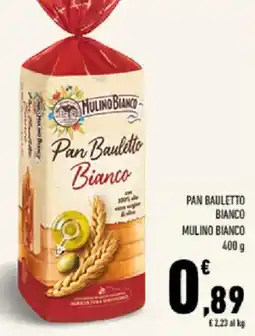 Conad Tuday Pan Bauletto Bianco Mulino Bianco offerta