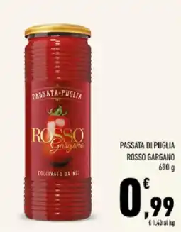 Conad Tuday Passata di Puglia Rosso Gargano offerta
