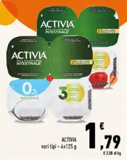 Conad Tuday Activia vari tipi offerta
