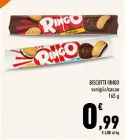 Conad Tuday Biscotti Ringo offerta