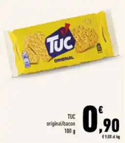 Conad Tuday TUC original/bacon offerta