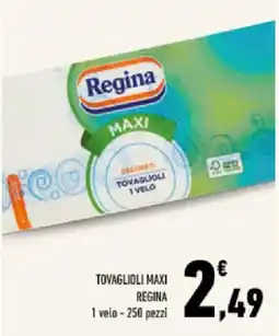 Conad Tuday Tovaglioli Maxi Regina offerta