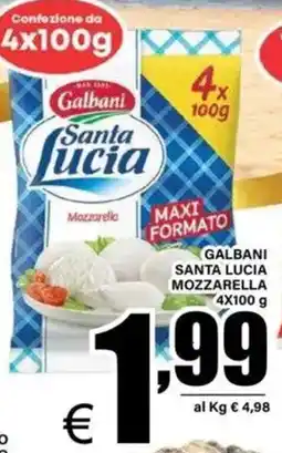 DEM Galbani Santa Lucia Mozzarella offerta