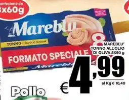 DEM Tonno all'olio di oliva Mareblu offerta