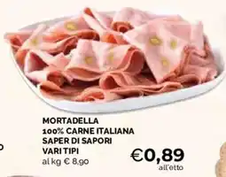 Mercatò Extra Mortadella Saper di Sapori offerta